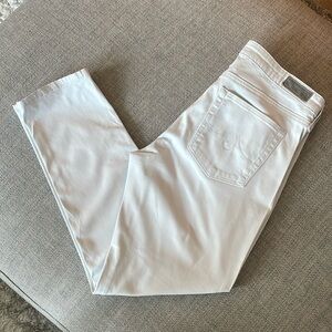 Light Grey AG The Prima Cigarette Crop 28R
